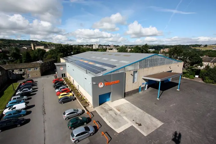 Birds Eye view of Site